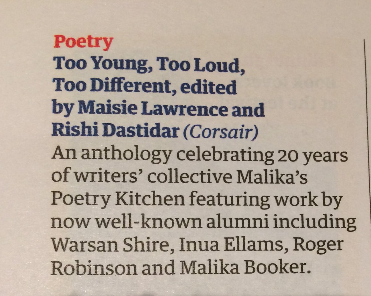 hey @MaisieFrances @MalikasKitchen what’s this I see in @guardianreview what to look out for in March - congratulations to all involved 😍👏📕🥂