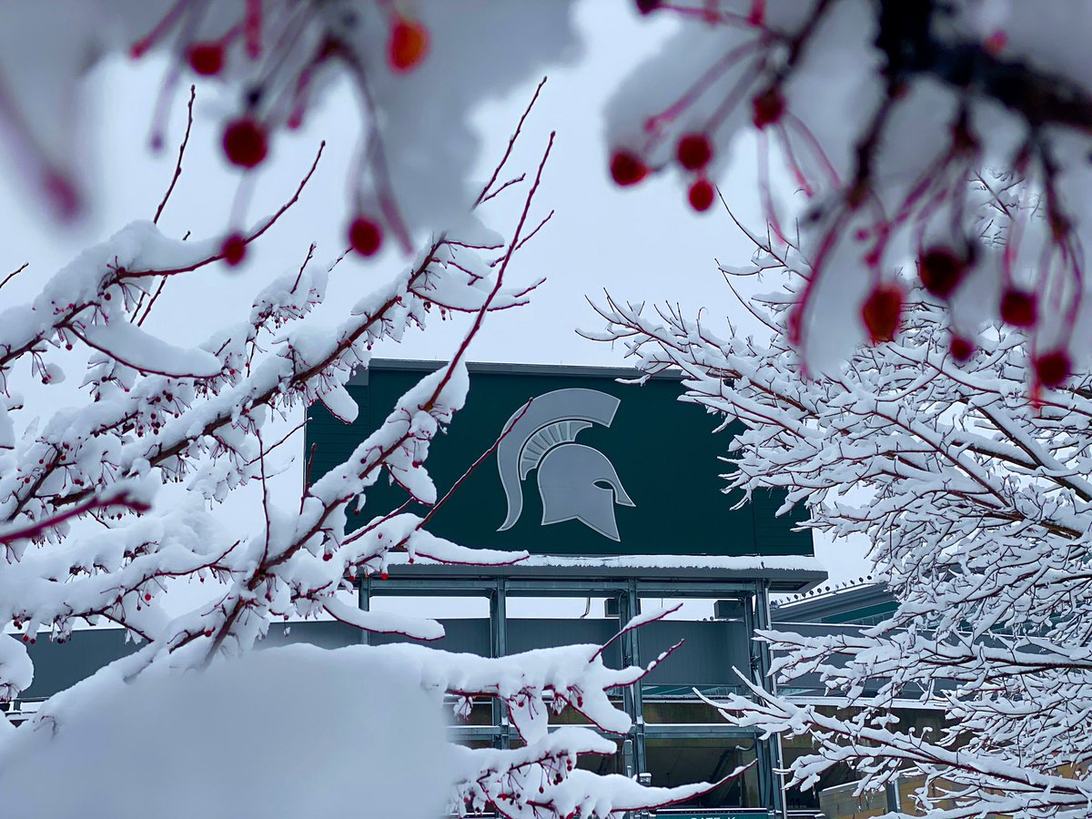 michiganstateu's tweet photo. In case you’re missing campus today. 💚 https://t.co/T7al7QTD1I