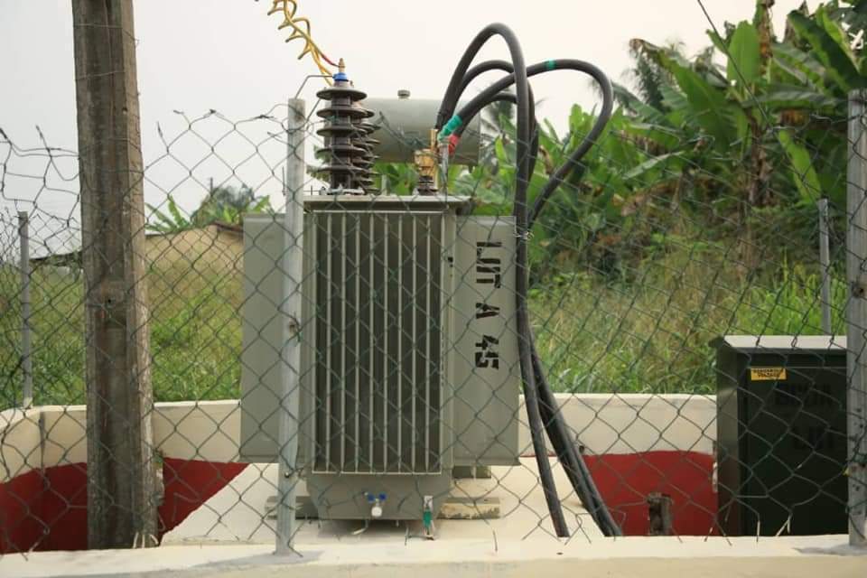 PROJECTS INTERVENTION: IMODJE-OROGUN (2)Installation of 500KVA Transformer in Imodje-Orogun in Ughelli North Local Government Area of Delta State.