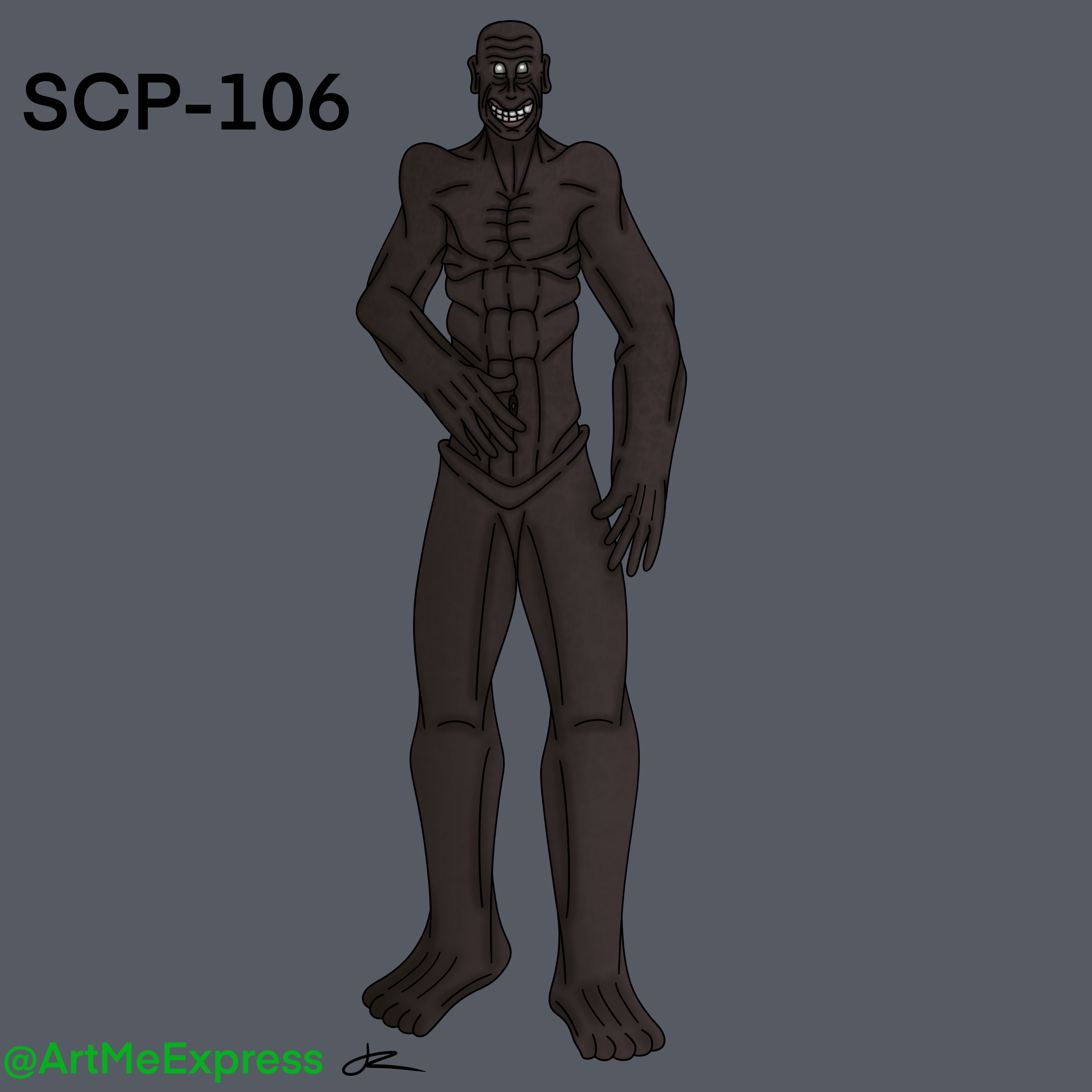 SCP 106 model. by DepressedCoconut on DeviantArt