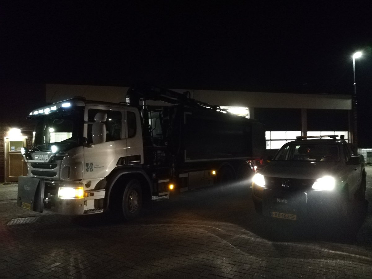 Doen we ook nog even een strooi ronde vandaag. ✔️