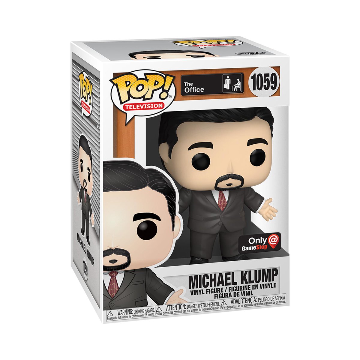 OriginalFunko's tweet photo. RT &amp; follow @OriginalFunko for the chance to WIN this @GameStop exclusive Michael Klump Pop! https://t.co/79TF8hbT7t #Funko #Funkogiveaway #Theoffice https://t.co/1M7XXucn1z