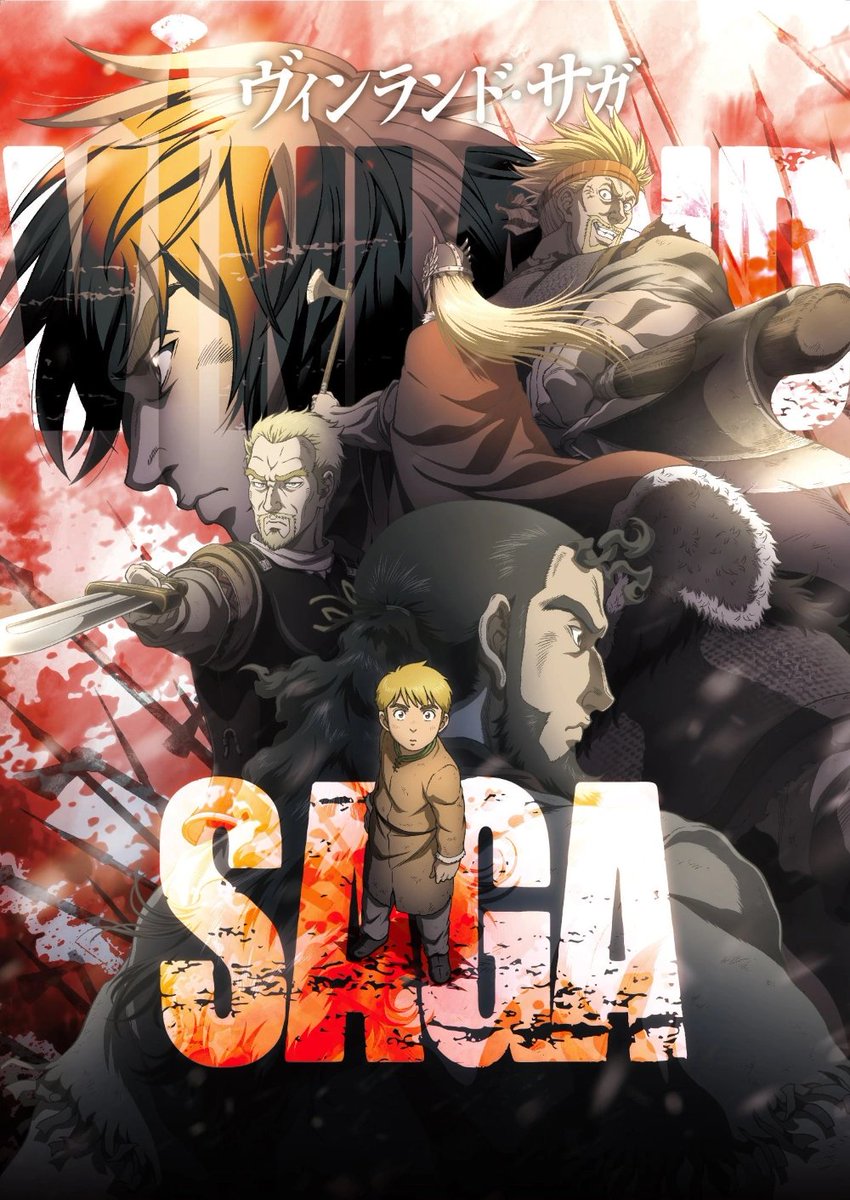 6. Vinland Saga10/10Love that the story is about Vikings, love the fight animation specially with Thorfinn fights, Askeladd is my 2nd favourite antagonist of all time, Canute goes through a fantastic development and makes me love him towards the end. P1