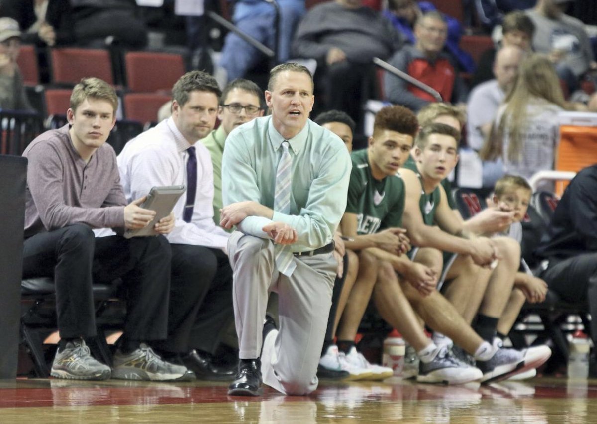 gretnabball's tweet photo. Big congratulations to coach Brad Feeken on his 300th win today! Your dedication, drive and hard work for these gentlemen, the Gretna Dragons program and your community is admirable! A great coach but even better man! Well deserved Coach! #300 https://t.co/F7emSNvh8C