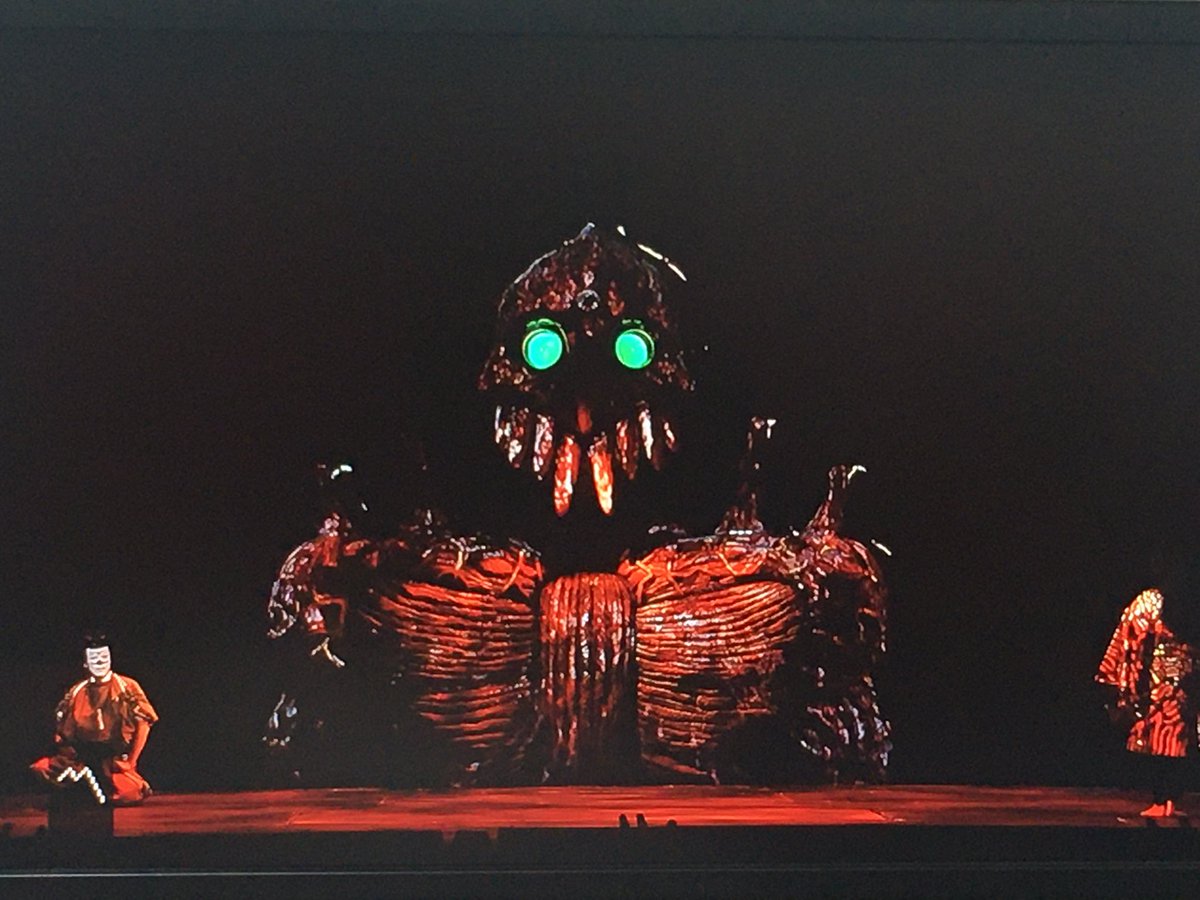 どろしー ロード待機中 巨神兵キター タペストリー幕 王蟲 そして巨神兵 大道具さんの努力の結晶 ナウシカ歌舞伎 どろしー ロード待機中 巨神兵キター タペストリー幕 王蟲 そして巨神兵 大道具さんの努力の結晶 ナウシカ歌舞伎