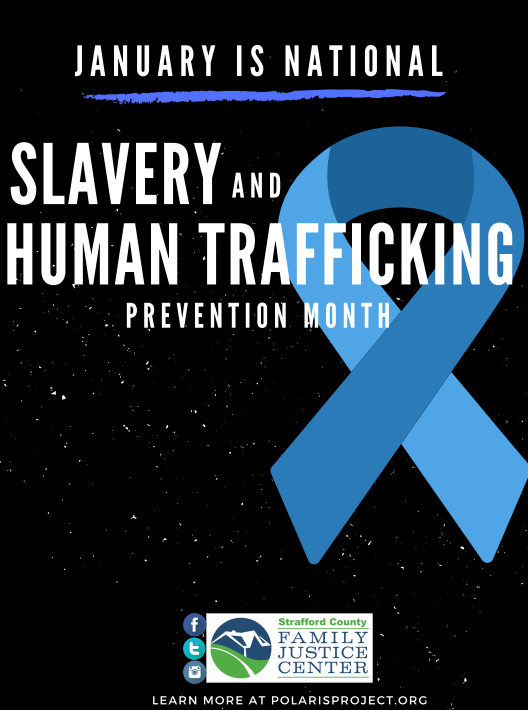 SCFJCinNH's tweet photo. January is National Slavery and Human Trafficking Prevention Month. Showing your support by taking action and spreading awareness throughout the month of January!
#HumanTrafficking #humantraffickingawareness https://t.co/lU2X2tF6qz
