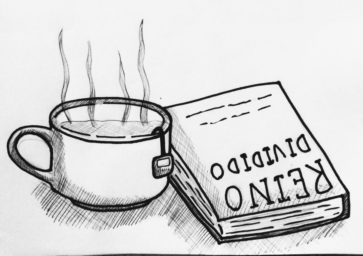 Salma96832916's tweet image. Tema de hoy: Té ☕

#mrasketch21 
#365sketchchallenge￼