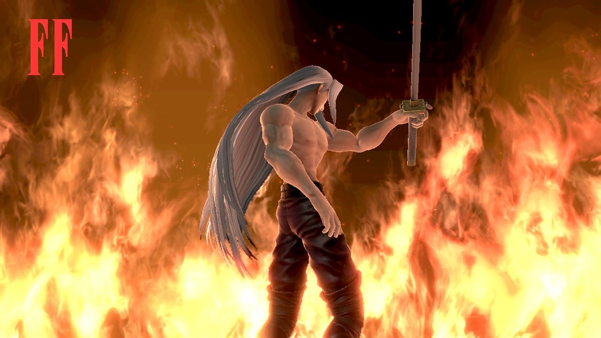 SEPHIROTH DID NOTHING WRONG. He isn't a villian, please stop treating him as such. Sephiroth is an absolute and I love him for that, and he feels very good to play & has a swagger that makes me feel hyped playing him. Wish he was here before cloud, but whatever  #Terrainsmash
