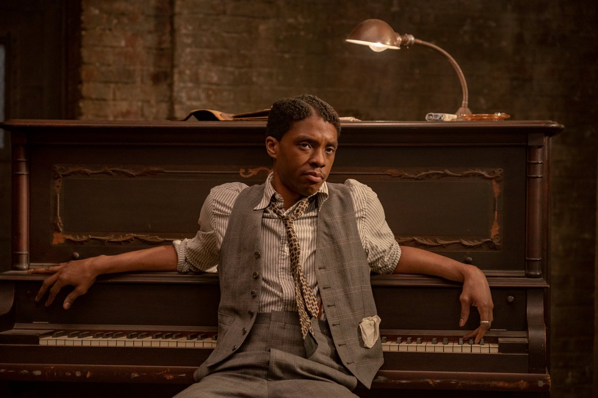 It’s up to Boseman, without overacting, to not only sing and dance, but also chart the frenetic emotional journey Levee takes. Boseman triumphs on all accounts. And deliberately builds-out a character who is an all-too familiar victim of the white-dominated recording industry.