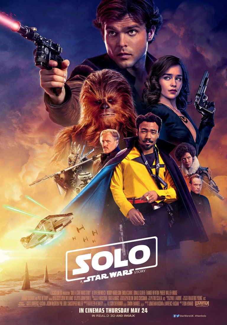 Solo: A Star Wars Story7/10Good movie but kinda weak as a Star Wars film but I liked Qi'ra and also Lando tooQi'ra is goals btw
