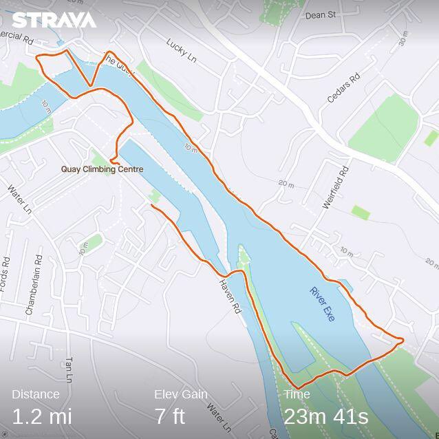 ExeterHalf's tweet image. Active rest tonight. Lovely walk around Exeter Quay , beautiful clear evening lots of stars on show &amp;amp; no crowds! ⁦@PeterFerlie⁩ #ExeterHalf