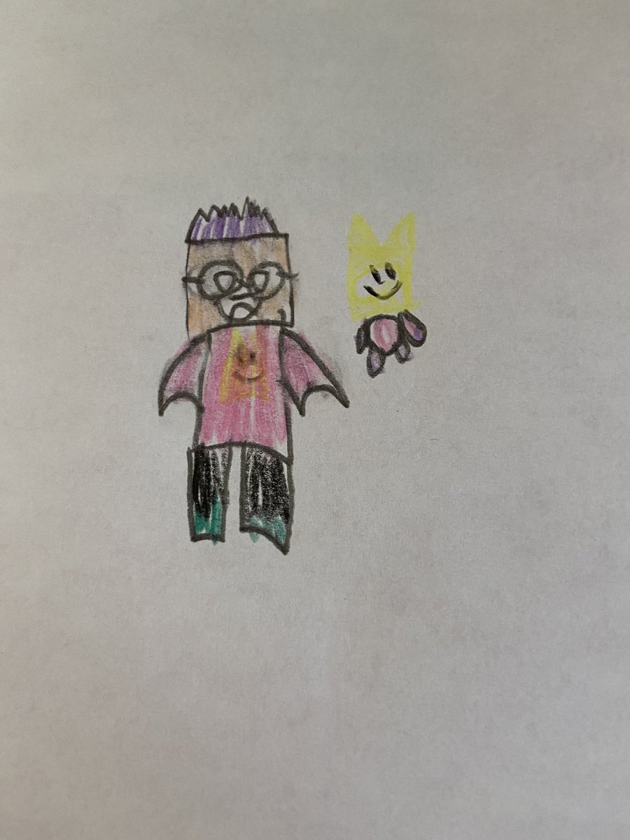 LauraJ1012's tweet photo. @lankybox Lilli 6 years old drew this for you! Enjoy https://t.co/YNgH4YdVug