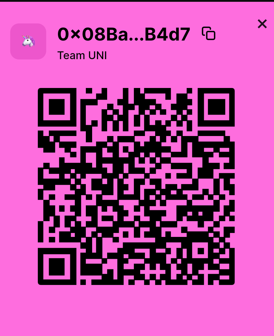CryptoN43199922's tweet photo. Uniswap &amp; Unipig airdrop QR code. SCAN ME TO CLAIM AIRDROP. #freeairdrop #uniswap #unipig #qrcode https://t.co/VtDuqDCC1T