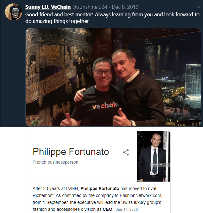 VeChain is one of few projects that highly values 'business sense'. Without knowing how to operate a business, you're likely unable to succeed. @sunshinelu24, CEO of VeChain has multiple mentors that guide him in operating his business.They're rated with 5 stars by Tüv Saarland.