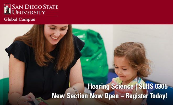 SDSUGlobal's tweet image. This spring, you can choose from eight different #Speech-Language Pathology courses to meet the #prerequisite requirements for your desired graduate program.

Learn more at neverstoplearning.net/slp

#SDSU #SLP