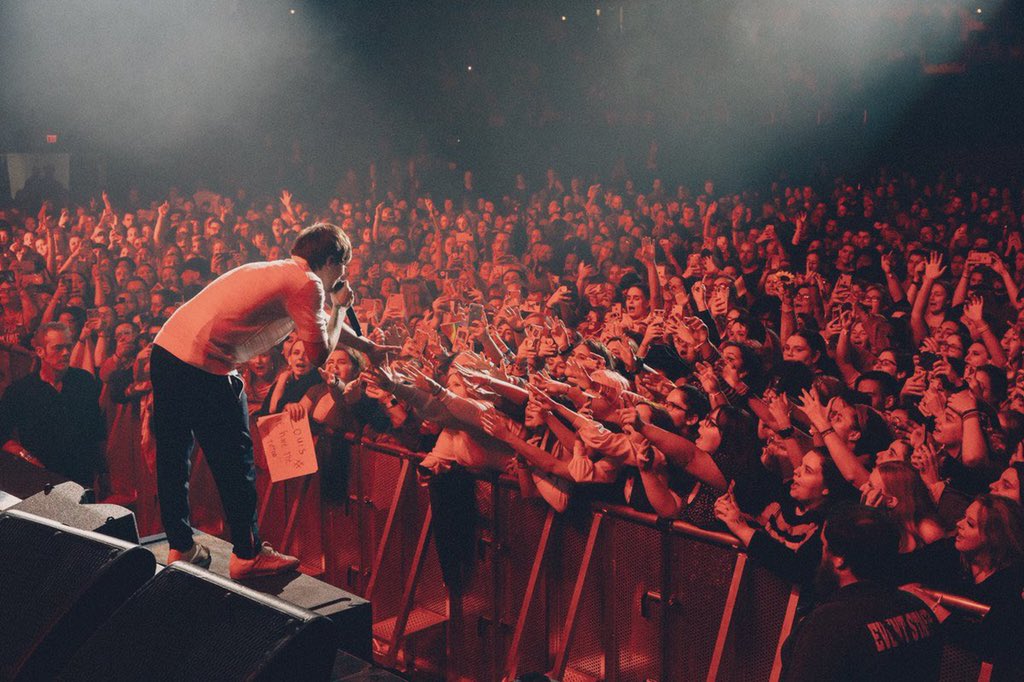 dominating his shows