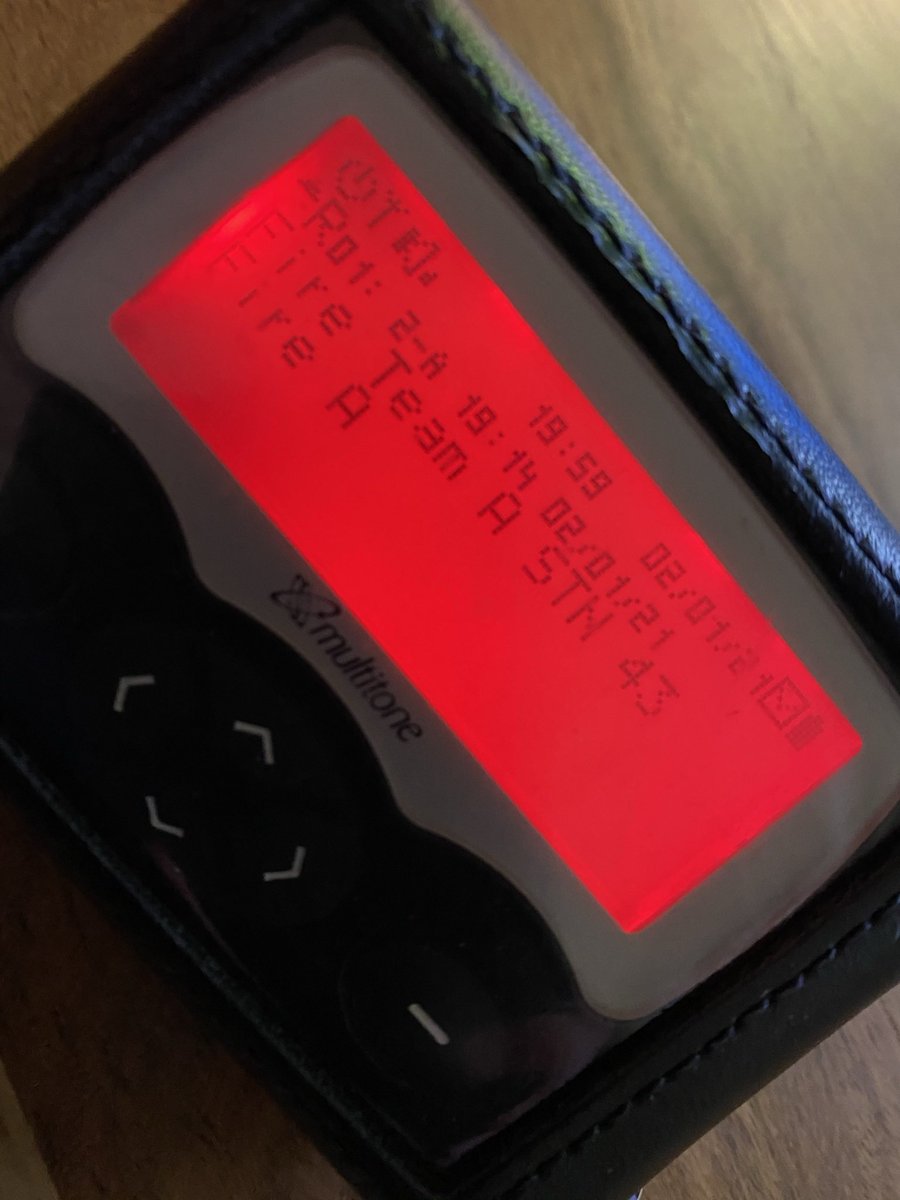 19:14 - first call of the year which was to a <a href="/ChiCareline/">Chichester Careline, part of Taking Care</a> fire alarm sounding in a domestic property. This was found to be a false alarm due to cooking. #oncall #Midhurst 🚨🚒📟