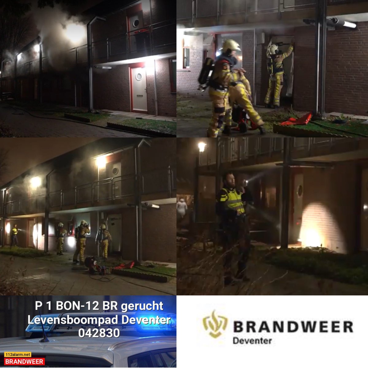 Melding ambulance Levensboompad Deventer