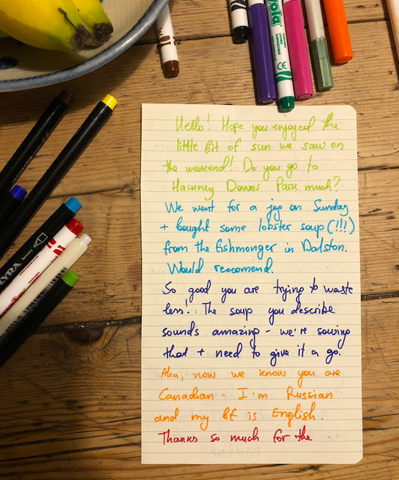 Coloured pens really coming into their own now