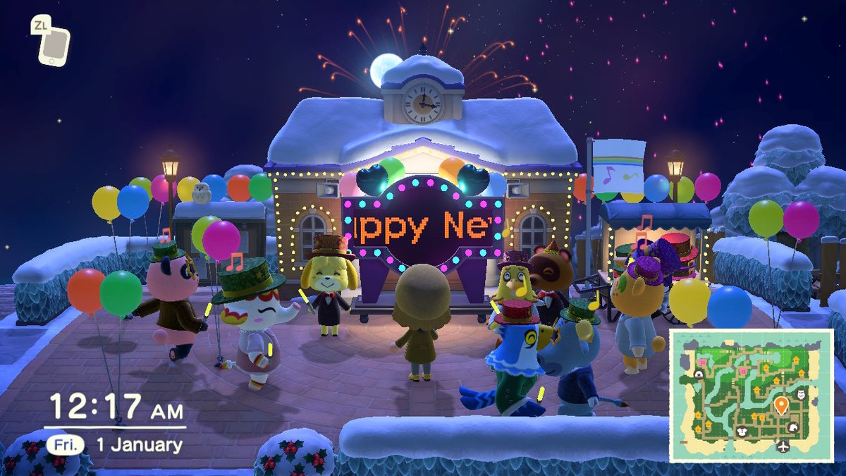 bwck_gaming's tweet photo. happy new yearr  #AnimalCrossing #ACNH #NintendoSwitch https://t.co/KNDiD599N0