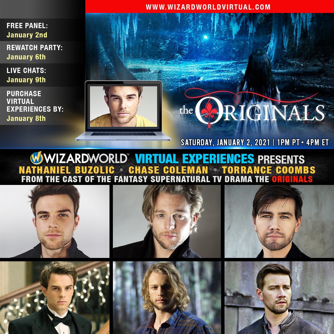 You can watch it Free here 

witch.tv/wizardworldvir…

youtube.com/c/wizardworldtv

facebook.com/wizardworld

<a href="/ChaseRColeman/">Chase Coleman</a> <a href="/natebuzz/">Nathaniel Buzolic</a> <a href="/torrancecoombs/">Torrance Coombs</a> <a href="/WizardWorld/">Dalmondrius</a>