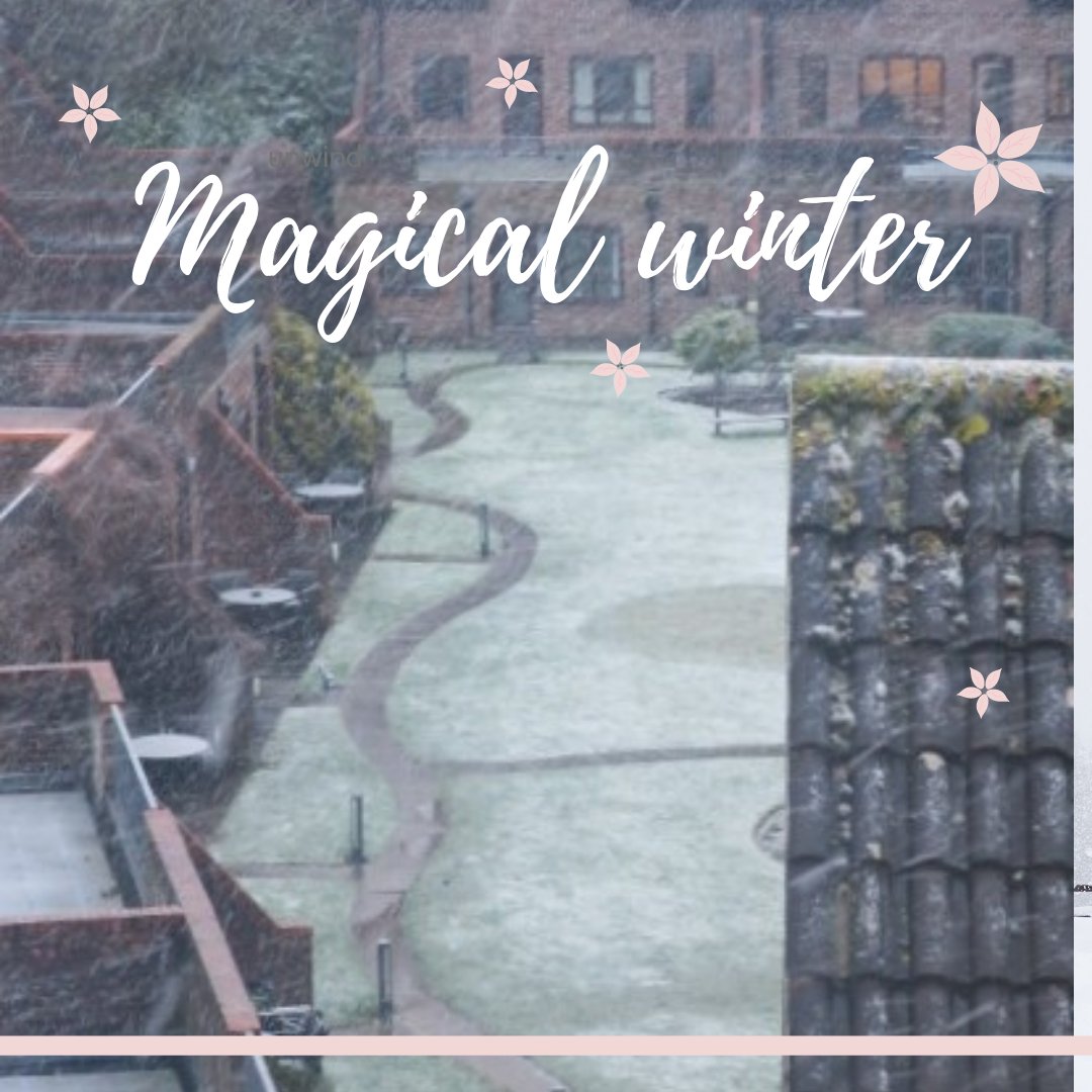 The snow melts and our troubles soon will too.