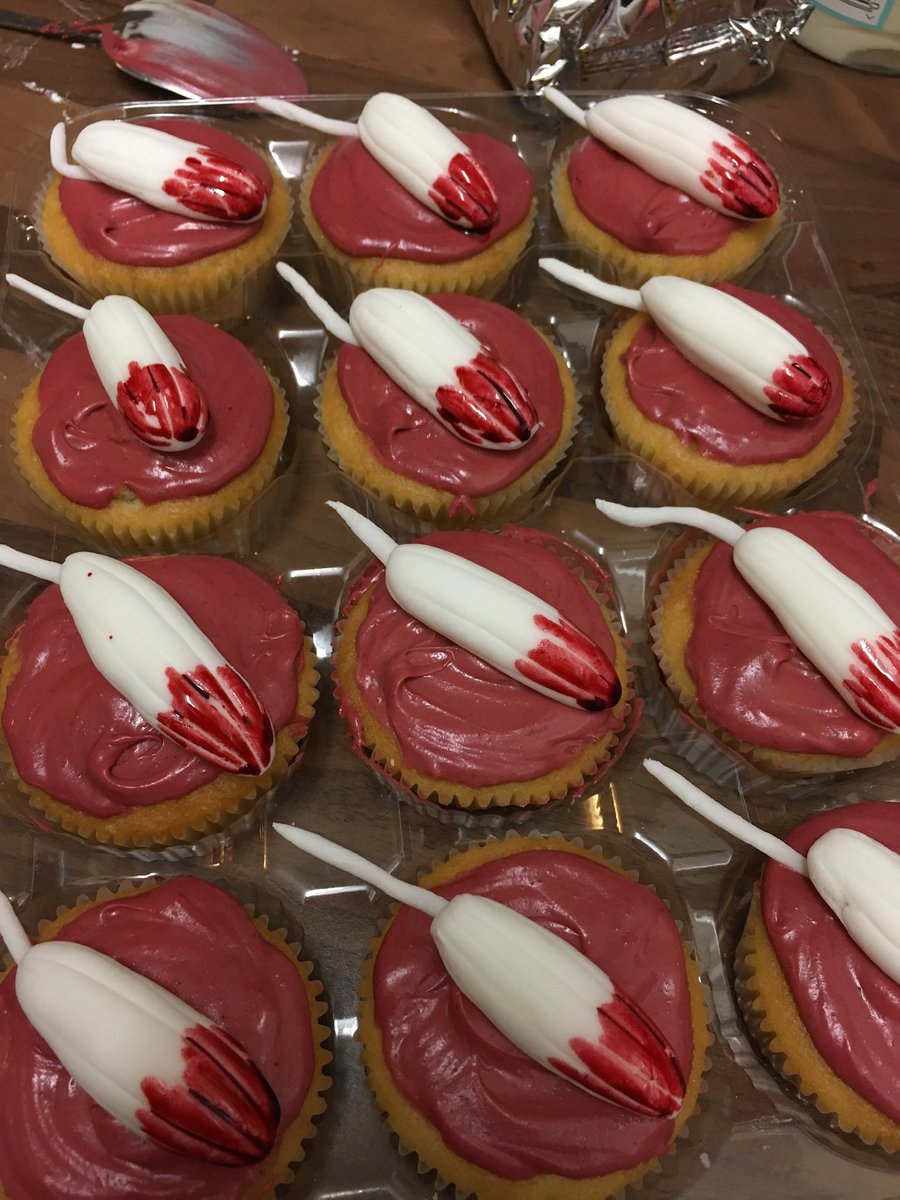 @adamgarriereal Please enjoy these cupcakes I made for a @PeriodPovertyUK party a few years back 😊