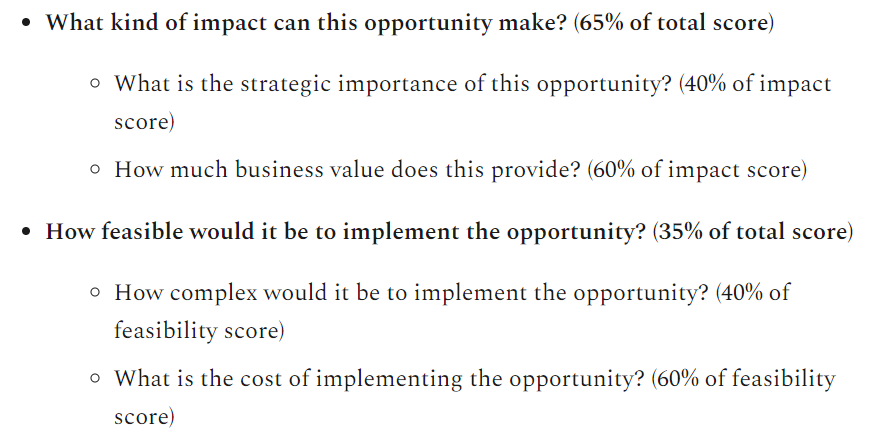 9/ However, going after all of them right out of the gate, with certainty, is a recipe for disaster. Thus, we need to develop a framework to evaluate each opportunity against each other. Framework and results below.
