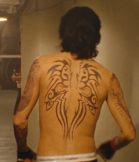 the back and arm tattoos look so fucking GOOD