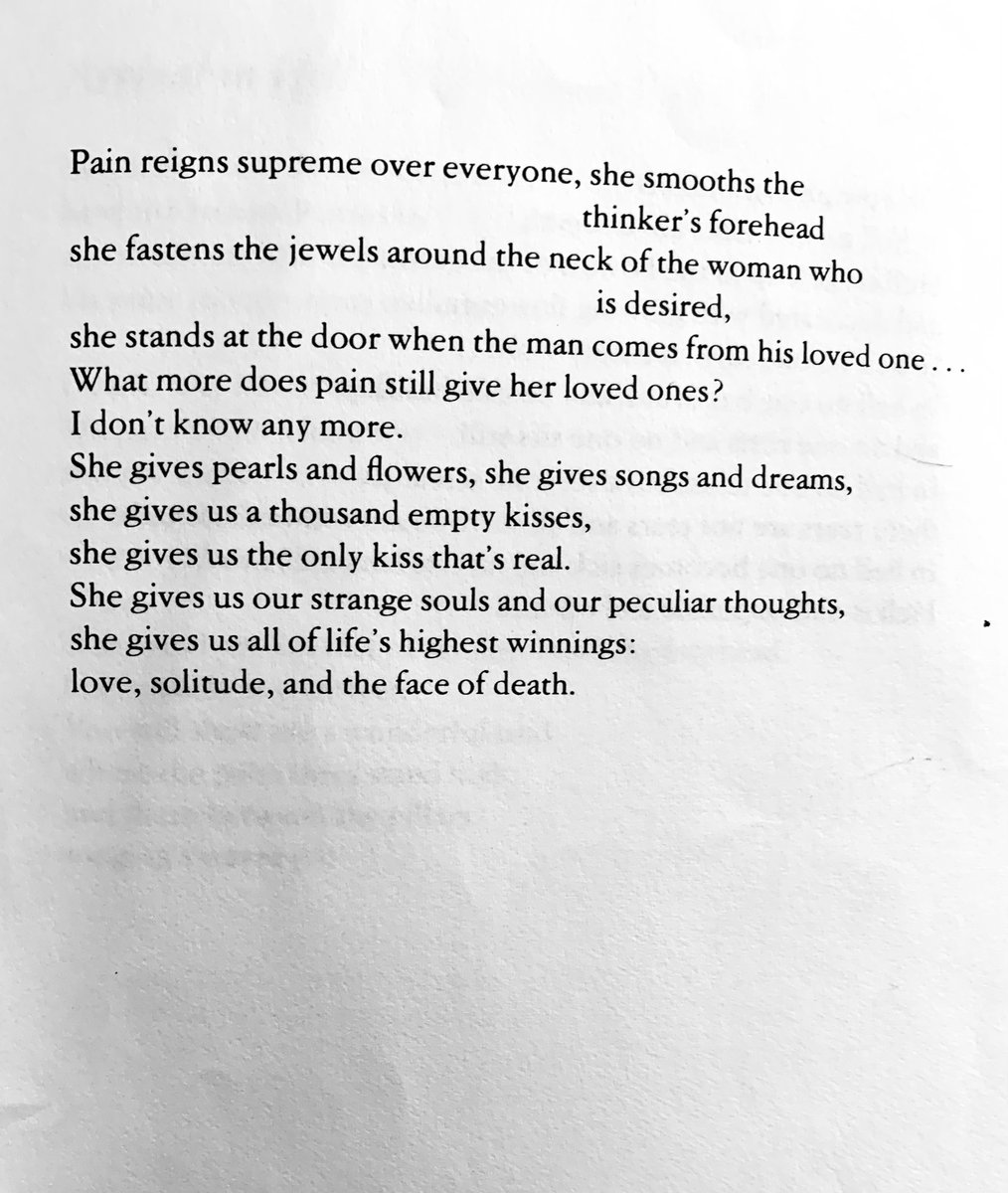 “love, solitude, and the face of death.”