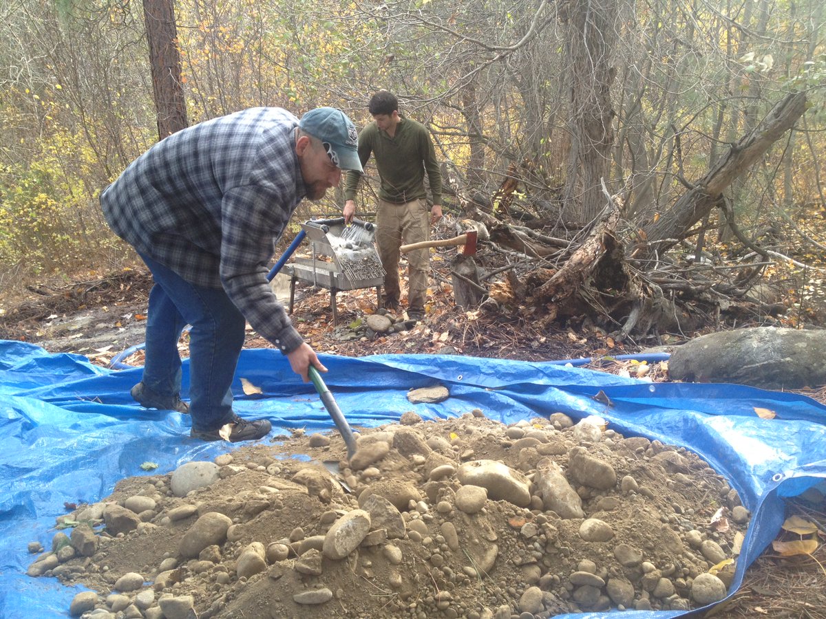 They did an excellent job: sampling & reclamation. #gold  #platinum  #Fraser