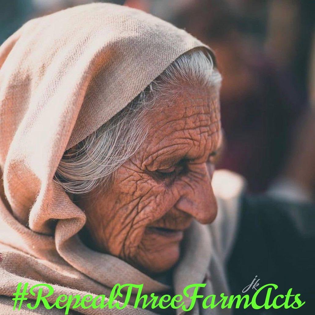 reenavee1's tweet photo. #RepealThreeFarmActs https://t.co/Qdz6MxQptL