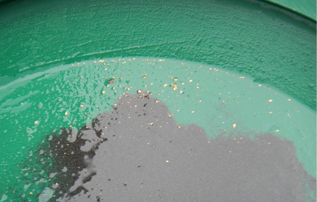 But you can see it was worth it. Every pan looked like this. Or even better.