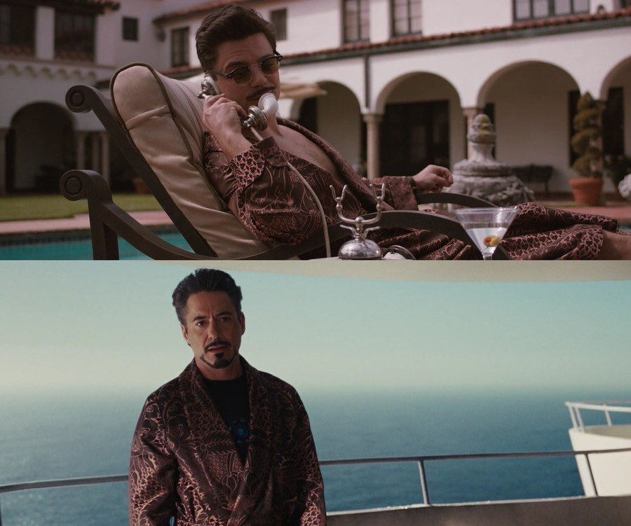 Marvel Facts News In Iron Man 2 10 Tony Stark Is Wearing The Same Robe His Father Did In The 1940s Shown In The Marvel One Shot Agent Carter 13 Marvel Facts News In Iron Man 2 10 Tony Stark Is Wearing The Same Robe His Father Did In The 1940s Shown In The Marvel One Shot Agent Carter 13