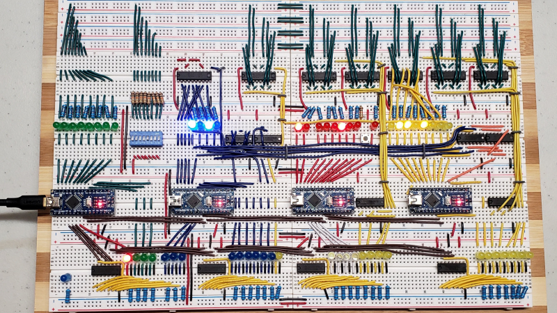 arduino's tweet photo. Build an 8-bit CPU to know "But How Do It Know?" https://t.co/qQ9hwZ3jNd https://t.co/QD15AO2HyU