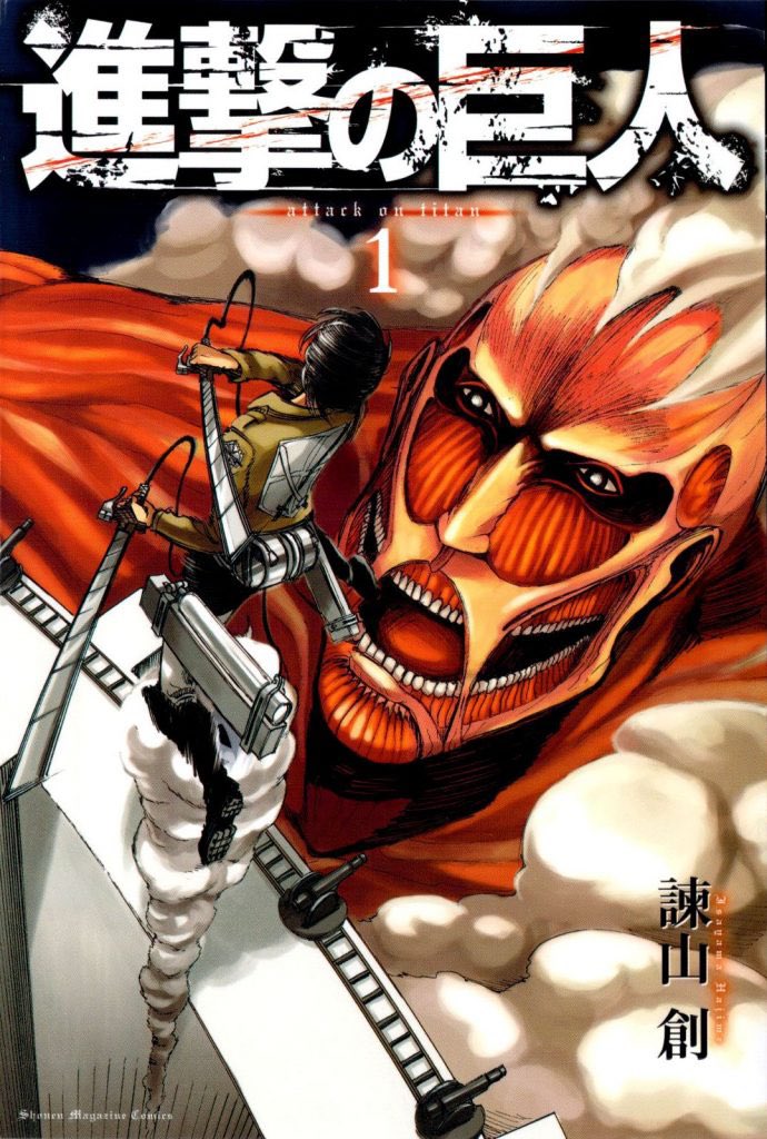 Attack on Titan Wiki @AoTWiki Attack on Titan ranked in TV Asahi's TOP-100  Manga General