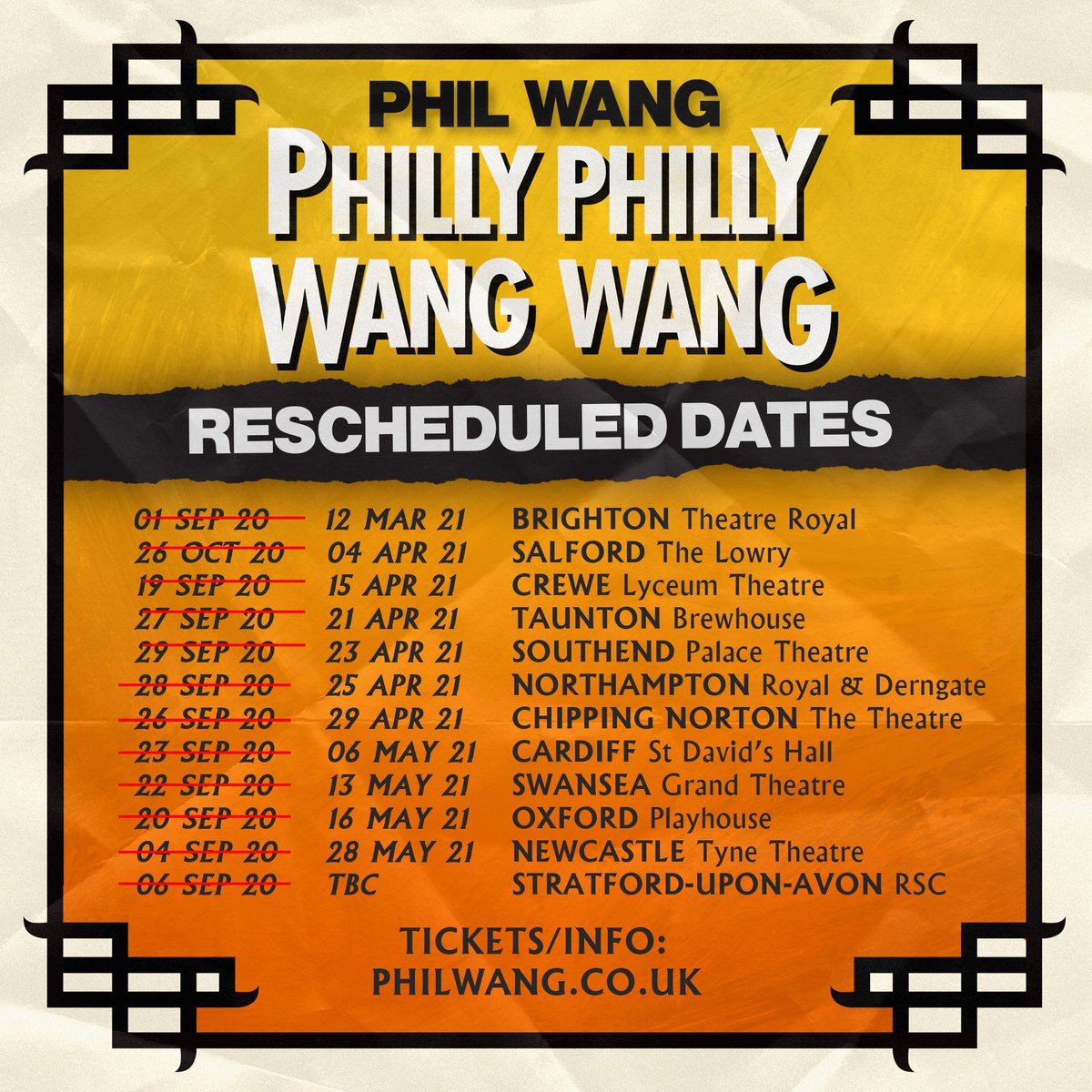 Julian Gregory (@julianosgregory) on Twitter photo Hope everyone’s looking forward to my rescheduled tour this year! <a href="/PhilNWang/">Phil Wang // Insta: @wangpix</a> Hope everyone’s looking forward to my rescheduled tour this year! <a href="/PhilNWang/">Phil Wang // Insta: @wangpix</a>