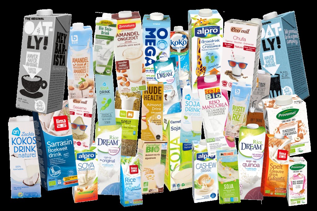 gaan we koemelk drinken achterlaten in 2020? I mean look at the RANGE ...