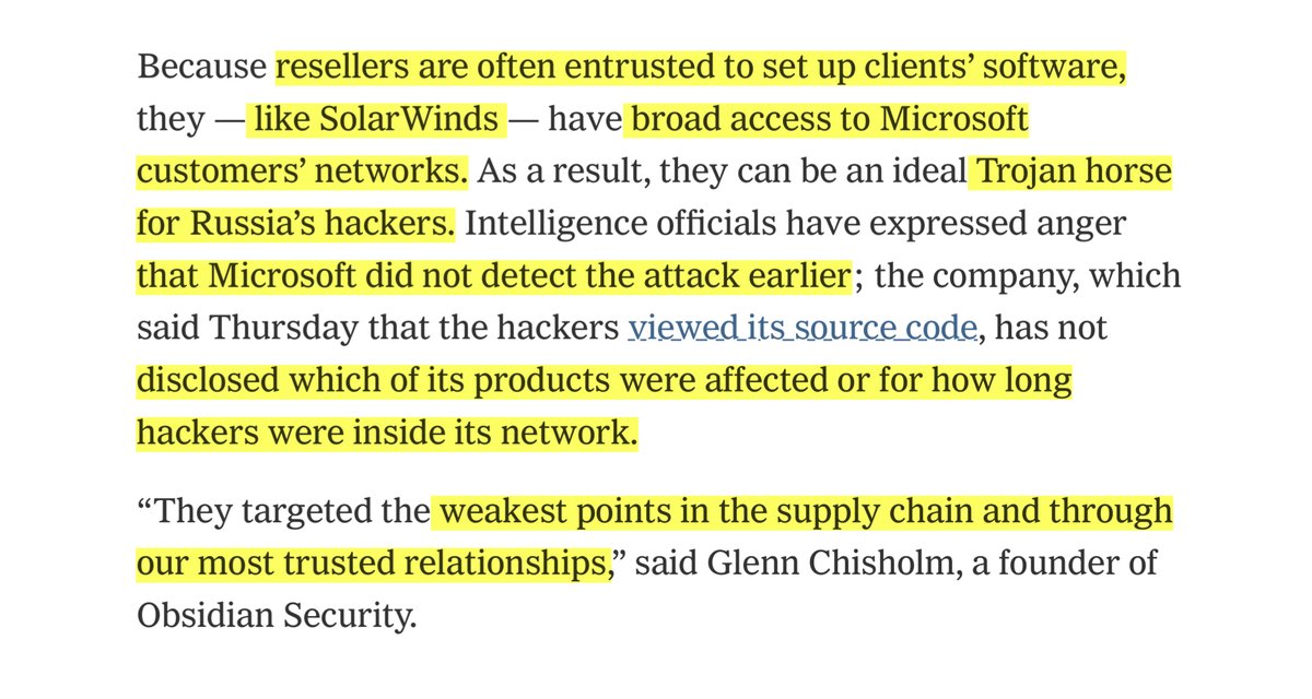 The Ts & Cs of Fed Contracts  @Microsoft is prohibited from sharing info across agencies.I get being pissed off at MS, perhaps we should be pissed off at the DOD, NSA, DHS, DOE, DOC GSA etc contract terms & conditions. there‘s a lot of fault to go around http://tiny.cc/9dj7tz&nbsp;