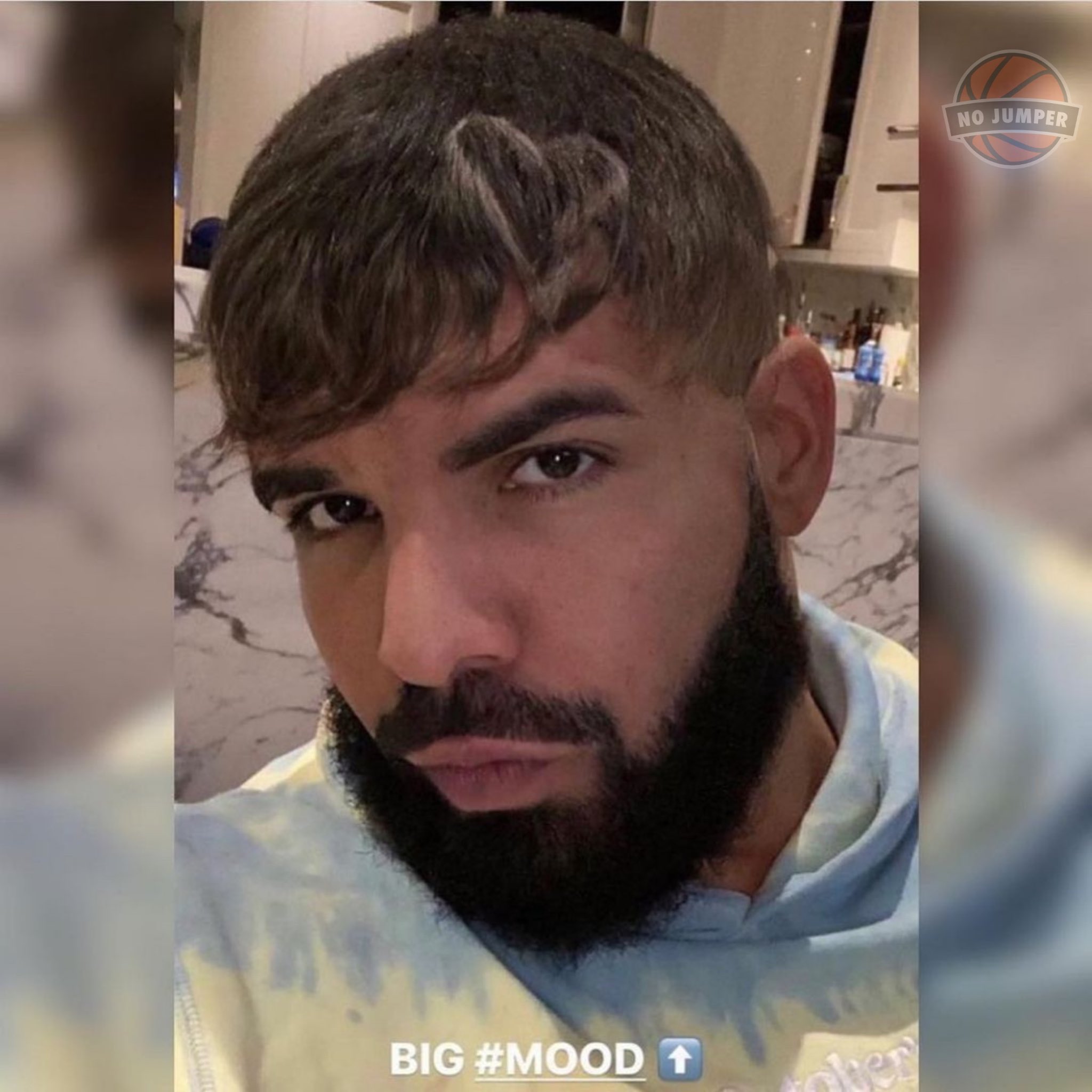 Drake shows off new hairstyle with side buns and pink clips 👀💇‍♂️ How's  it looking? 💭 (Swipe). | Instagram