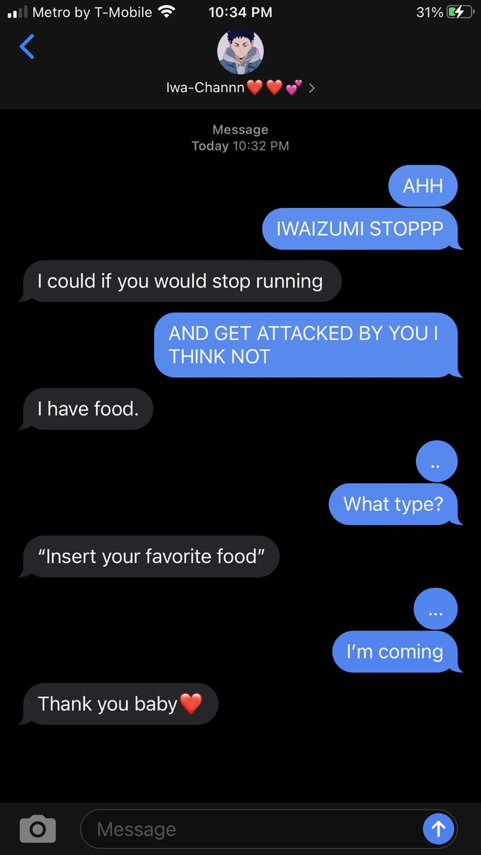 Iwaizumi (requested by  @haikyuubitc)