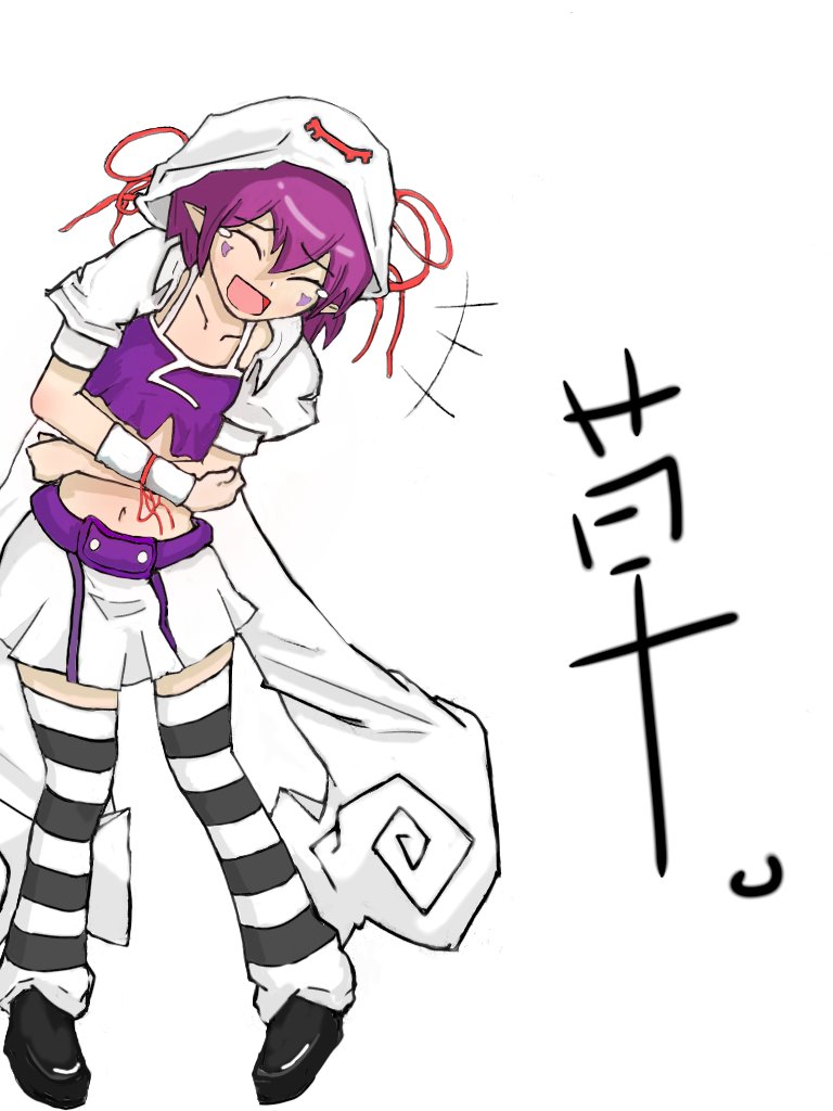 Lockout 腹抱えて笑うメリーさん コミックの表紙とアニメを参考に色塗り練習 なんか生命が宿ったような気がする 夢喰いメリー Lockoutイラスト集 T Co 23pu0co8ia Twitter