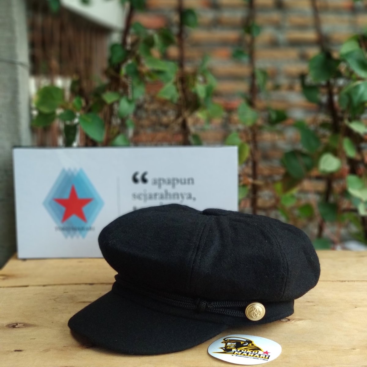 Flatcap Sailorhat Newsboycap
KOLEKSI LENGKAP follow:  instagram.com/tokomahari/Stok terbatas.

#LapakDonAdam  @DonAdam68  
#topi #sailorhat #newsboycap #flatcap