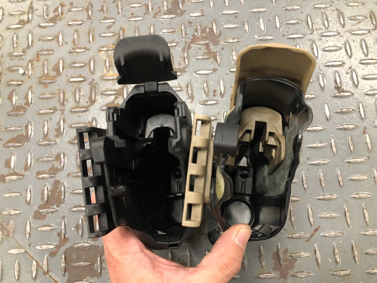 sas様・専用 グロック17 Gen.4用にサファリランドの7379 RDS 7TS ALS ホルスターを