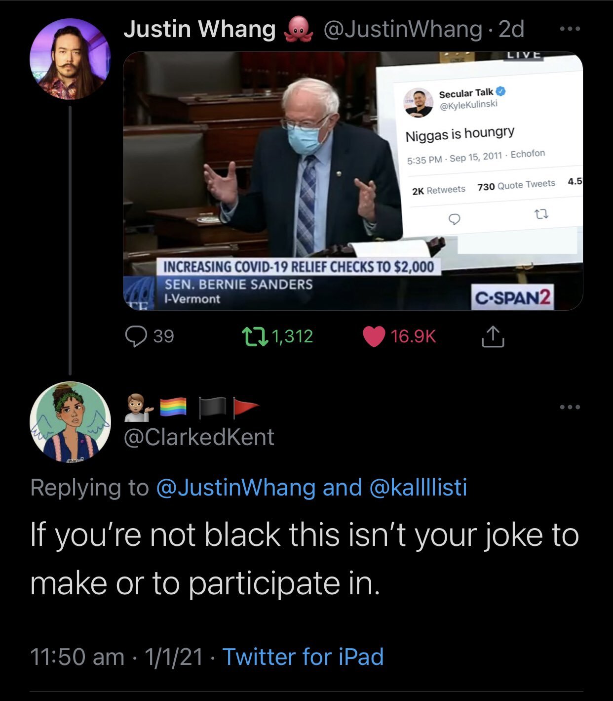 Old Kyle Kulinski tweets on Twitter
