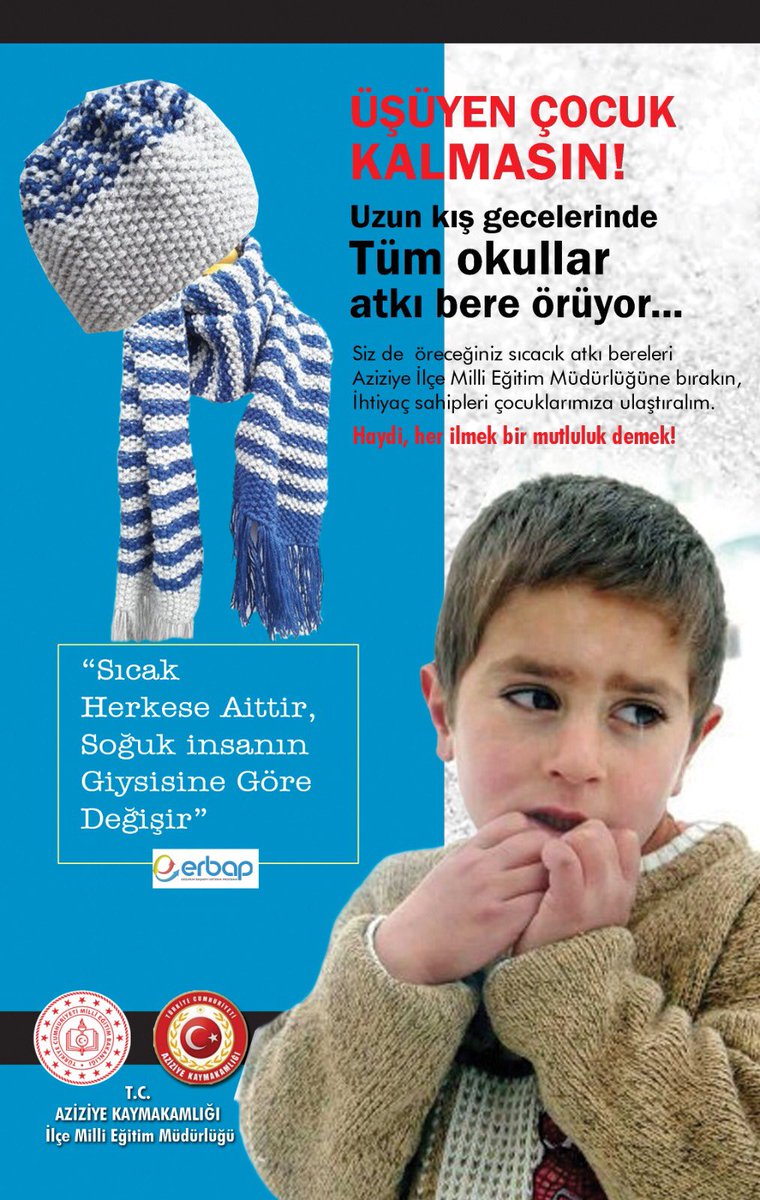 “Üşüyen Çocuk Kalmasın!” Sosyal Sorumluluk projemize sizlerin de desteklerini bekliyoruz! <a href="/ziyaselcuk/">Ziya Selçuk</a> <a href="/skaygusuz/">Salih Kaygusuz</a>