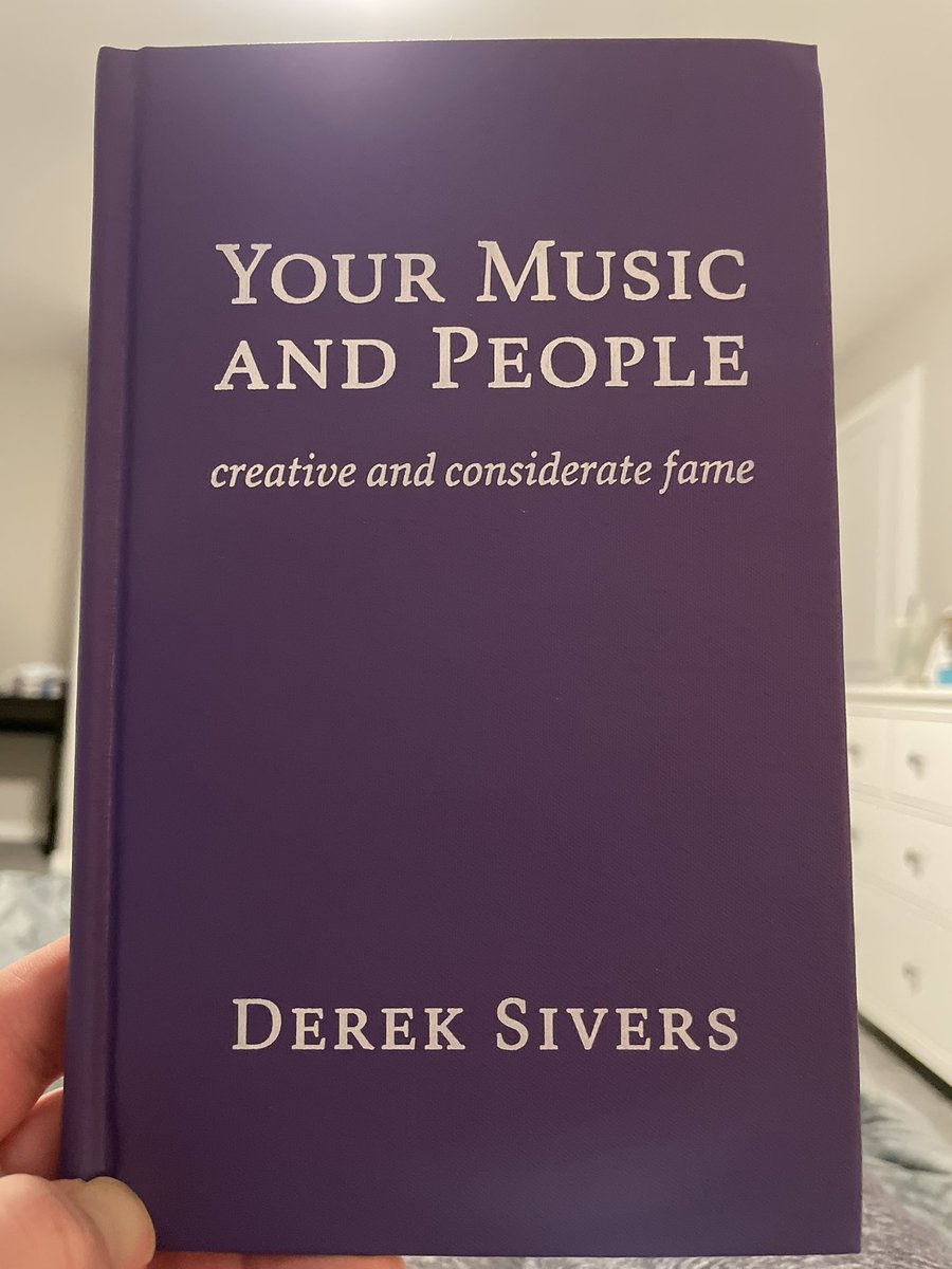 popswpg's tweet photo. @Max_Kerman @mattfruchtman Book club Remi (@RemChartier) gave me this book by @sivers. I think it might be up your alley @Max_Kerman @arkellsmusic @ashleypoitevin https://t.co/vhBtJGrvj3