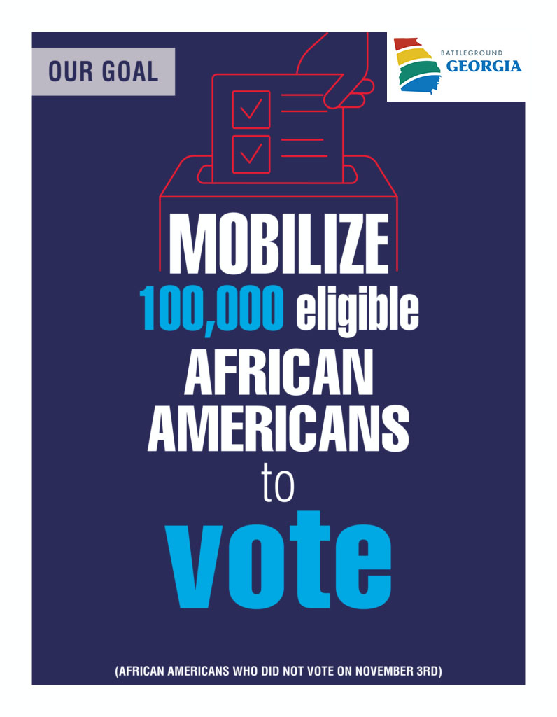ReecieColbert's tweet photo. The #GeorgiaSenate races won't be won by TV ads, they will be won on the ground! That's why I'm supporting Battleground Georgia- an org that is targeting Black non Nov voters &amp; has already reached 40000+ people. Join me &amp; chip in here: https://t.co/YPTZt1eolI #Ossoff #Warnock https://t.co/AtyLLUUMUY