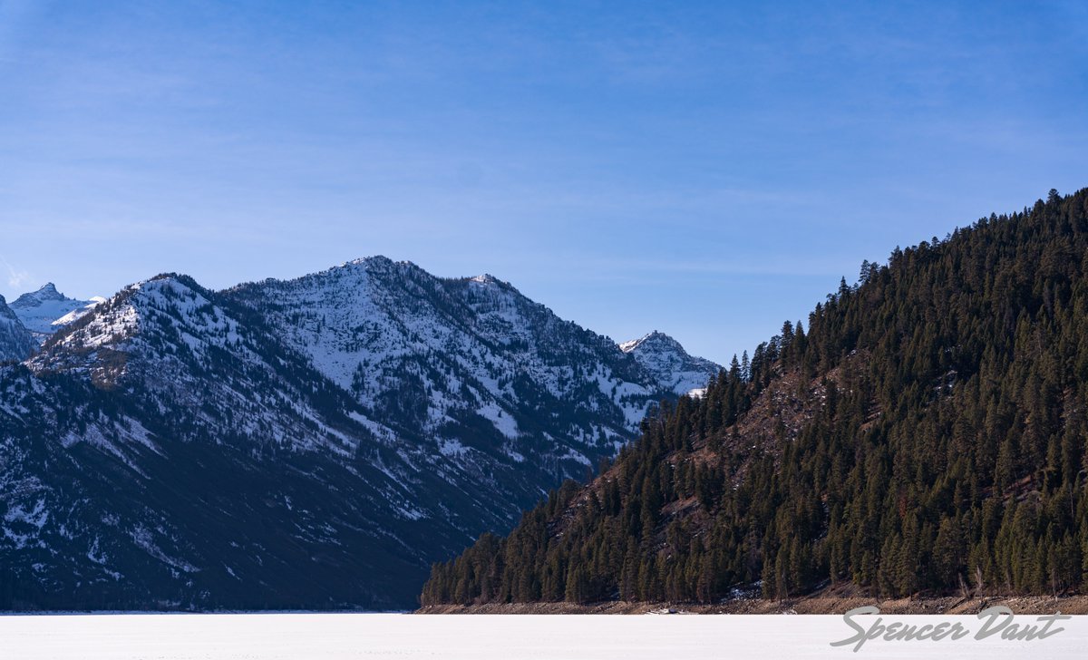 December 27 - Hamilton, MT. You have to be a little bit stupid to walk on an iced over glacial lake when you are alone with no cell service. I guess that makes me a little bit stupid.