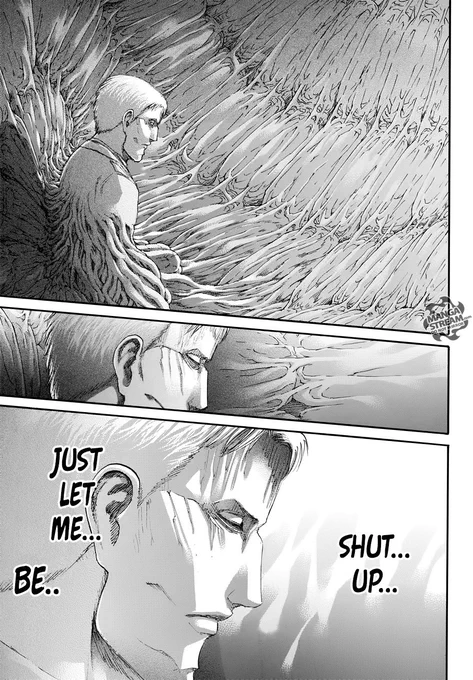 This whole panel is a mood #snk #aot #reiner 